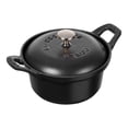 thumbnail image 1 of STAUB Spécialités 500 ml Rond en Fonte la Coquette, Noir, 1 of 7