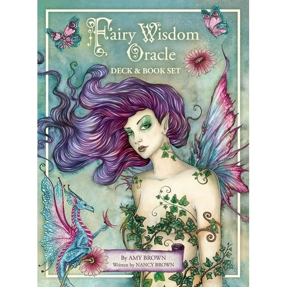 Fairy Wisdom Oracle Deck & Book Set, (Hardcover)