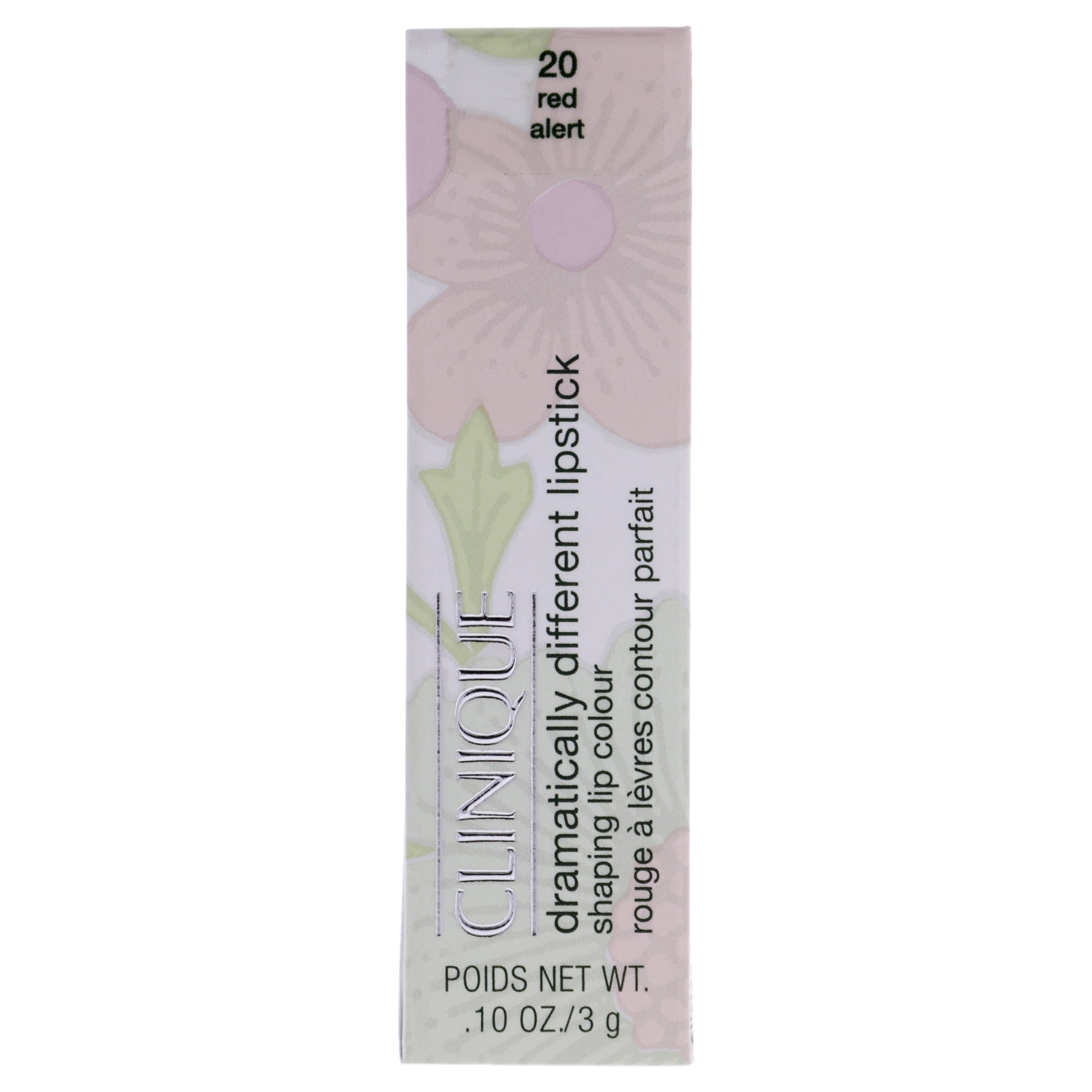 Clinique Dramatically Different Shaping Lip Colour - 20 Red Alert, 0.10 oz Lipstick
