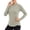 Beige, variant on Olyvenn Women's UPF 50 Crew Neck Sun Protection Top, Long Sleeve, Solid Color, Breathable Fabric for Beach & Outdoor Activities Gray XXXL
