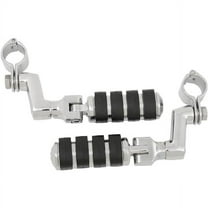 Kuryakyn Large ISO-Pegs with Offset Mounts and Magnum Quick Clamps