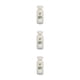 thumbnail image 3 of Sonducket 100 piezas Tapón de plástico Ropa Cordón Cordón Bloqueo Individual Doble Agujero Frijol Elástico Toggle Bag Blanco 2.40.85 Type1 NO1, 3 of 6