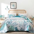 thumbnail image 1 of Juego de cama Djoymock Queen, 244 x 229 cm, edredón costero de microfibra, 1 of 9
