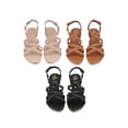 thumbnail image 2 of Sandalias Dama Uh Lulu Tripack Playa Alberca Huarache Chancla Mujer multicolor 23, 2 of 6