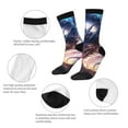 thumbnail image 3 of Pofeuu Urban Style Colorful Dragon Print Crew Socks, Adult Running Hiking Socks for Youth and Adult, 3 of 6