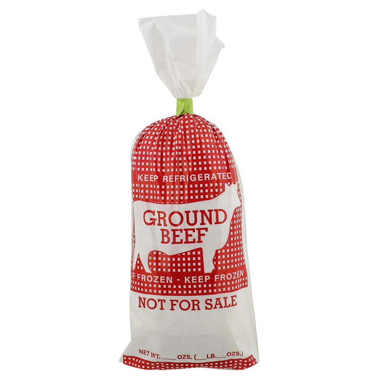 Ground Beef Meat Bags