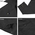 thumbnail image 4 of Chaval estilo steampunk renacentista para niños, talla XL, color negro, de SIAEAMRG, 4 of 6