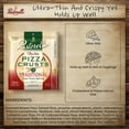 thumbnail image 4 of Pastorelli Traditional Ultra Thin Pizza Crust, Crispy, Pre-made Pizza Base, Low Sodium, 12-inch, 3 Crusts, Pack of 1, 4 of 8