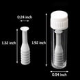 thumbnail image 2 of serony Soft Hard Contact Lens Remover Insertion Tool Stick Plunger White 10pcs, 2 of 9