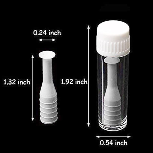 tredstone Soft Hard Contact Lens Remover Insertion Tool Stick Plunger White 10pcs