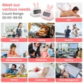 thumbnail image 2 of 2 Pcs Horloges de Cuisson Lapin avec Minuterie Rappel de Cuisson Mignon Abs, 2 of 9