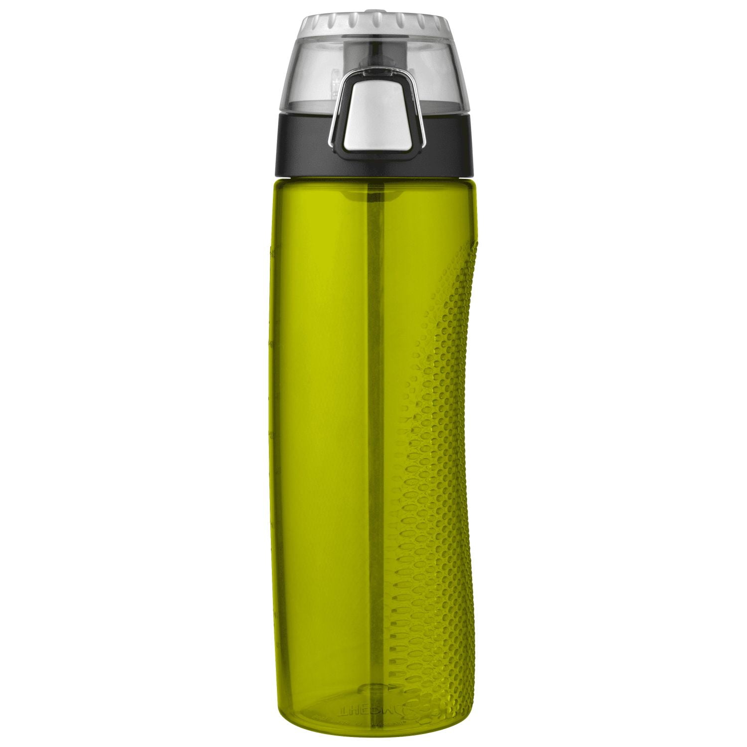 Thermos 24oz BPA Free Plastic Hydration Bottle w Meter Green Walmart
