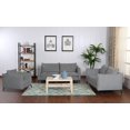 thumbnail image 1 of Topline Home Furnishing Ensemble de canapé gris 3 pièces, 1 of 4