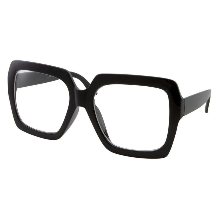 Grinder punch mens bold frame large thick retro sale nerd bold big oversized square clear lens glasses