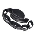 thumbnail image 3 of Soidarity De correas para hamaca, correas colgantes para exteriores, 5 uds. De anillos ajustables, cinturones portátiles para hamaca de árbol para carpas Blanco Soidarity OD001594-03, 3 of 6