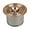 Copper, variant on Akicon Kitchen Sink Brass Gold Finish Garbage Disposal Flange Stopper, One Size Disposal Rim, Fit 3-1/2 Inch Standard Sink Drain Hole 2.85" Height