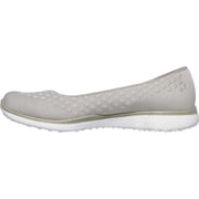 Skechers Slip on Shoes for Women Microburst One Up Fashion Sneakers Breathable Woven Fabric Air Cooled Memory Foam Lightweight Cushioned Midsole
