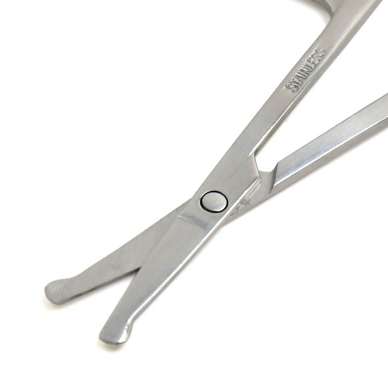 Nose Hair Trimming Scissors Suit For Facial Hair Ear Hair - Temu