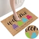 thumbnail image 1 of Mat La Puerta Delantera Decorativa Absorbente 40x60 Cm para Entrada Baño (asiento), 1 of 9