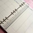 thumbnail image 3 of Giaone A5/A6 Loose-leaf Bookmark Ruler DIY Design Templates Quilting Kawaii Flexible, 3 of 11