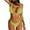 Green, variant on BUIgtTklOP Tummy Control Swimsuits for Women 2024 Clearance Women's Print Set Swimsuit Two Piece Filled Bra Swimwear Beachwear