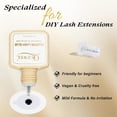 thumbnail image 3 of Pegamento para pestañas QUEWEL Lash Clusters, 10 ml, negro, 3 of 9