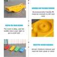 thumbnail image 4 of Greeniant Kids Balance Board PE Curvy Board Equipo de entrenamiento sensorial Balance Board Toy para niños Gimnasios en casa No.2 Greeniant OD015366-02, 4 of 6