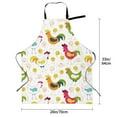 thumbnail image 4 of Rateoe Chickens A Aprons with Pocket,Men Womens Aprons Waterproof Adjustable Cooking Aprons for Kitchen Gardening and Salon, 4 of 7