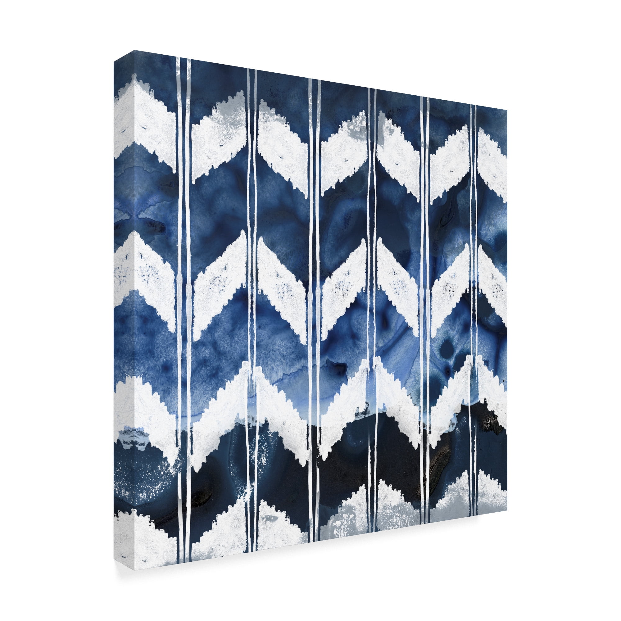 Trademark Fine Art 'Indigo Impression I' Canvas Art by June Erica Vess