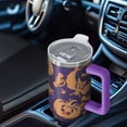 thumbnail image 6 of Halloween Spooky Icons Pattern Tumbler with Handle and Lid,40oz Double Wall Vacuum Insulated Tumbler,Cups Gift for Women and Men, 6 of 7
