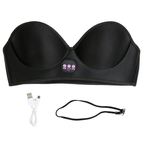 Electric Chest Bra, Electric Bra 3 Gears With USB Cable For Breast Sagging  