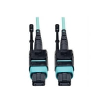 Tripp Lite 10M OM3 Plenum-Rated 40GbE MTP/MPO Aqua Patch Cable