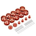 thumbnail image 1 of Xingzhi 10x Shock-proof Metal Wheel Rims For WPL 1/16 B24 RC Car Accessories RC Car Part Red, 1 of 6