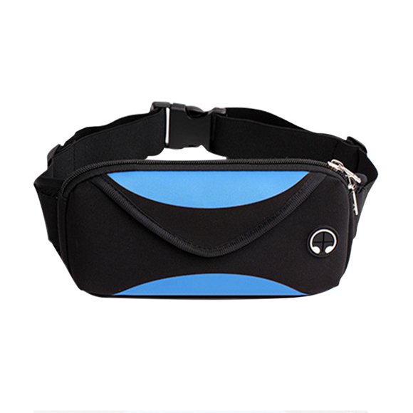 Sac Banane de Taille : Pochette de Hanche pour Coureur Sac Banane Sac Banane de Course Phanny Fannypack Sac Banane Ceinture Sport Mince à la Mode pour Jogging Randonnée Femme Homme, Bleu Marine