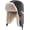 Black, variant on Unisex Trapper Hat Winter Hat with Ear Flaps Windproof Warm Russian Ushanka Aviator Cold Weather Hat Snow Hunting Hat