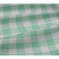 thumbnail image 4 of oneOone Cotton Jersey Mint Green Fabric Gingham Check Sewing Craft Projects Fabric Prints By Yard 58 Inches Wide, 4 of 4