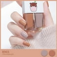 thumbnail image 4 of Two-tone Nail Polish New Autumn And Winter Free Baking Explosion Type Water-based Twin Set, 4 of 5