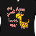 thumbnail image 4 of Inktastic My Great Aunt Loves me- cute giraffe Boys or Girls Toddler T-Shirt, 4 of 5