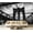 Color9, variant on Peel and Stick Wallpaper Waterproof Bridge City Skyline Black White Wall Mural Decor Self Adhesive and Removable 69in x 98in