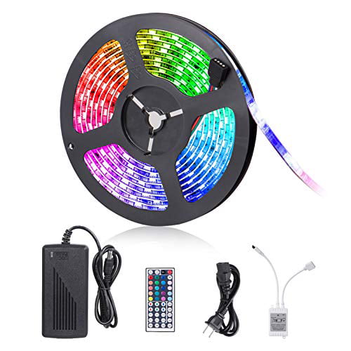 Details about   Bright 16.4ft Waterproof SMD 5050 RGB 300 LED Flexible Strip Tape Room Light Red 