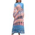 thumbnail image 1 of Coliseo de mayo Vestido largo Vestido de hadas Vestido largo de mujer vintage, 1 of 4