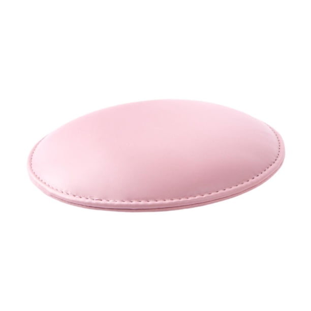 Reposabrazos antideslizante para uñas, reposabrazos de cuero sintético para codos y manos, ideal para bricolaje en casa. Rosa