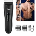 thumbnail image 1 of Rasuradora Electrica Corporal Zonas Intimas Barba Cabello Afeitadora Impermeable Ipx7 Recargable Inalambrica Maquina para cortar todo el vello del cuerpo Hombre, 1 of 4