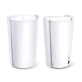 thumbnail image 1 of Sistema Mesh WiFi 6 Tri-Banda TP-Link Deco AX6600 Blanco con Antenas Inteligentes impulsadas por IA, 1 of 8
