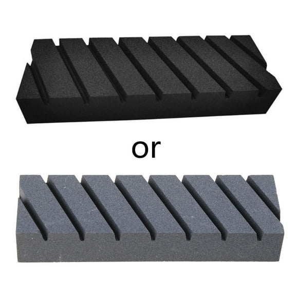 Flattening Stone for Whetstone Silicon Lapping Stone with Grooves Coarse