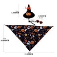 thumbnail image 3 of Spooky Fall Yard Accessory Pack, Porch Goose Outfits, 23 Inch Porch Goose Outfits, Halloween Porch Goose Outfit, No Lawn Goose Included, 3-Piece Ghost Pumpkin Bat Printed Bandana,, 3 of 6