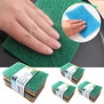 thumbnail image 2 of Multifunctional Kitchen Oil Dishwashing Cloth Colored Cleaning Cloth Dishwashing Sponge Cloth Cleaning Cloth 40pc, 2 of 9