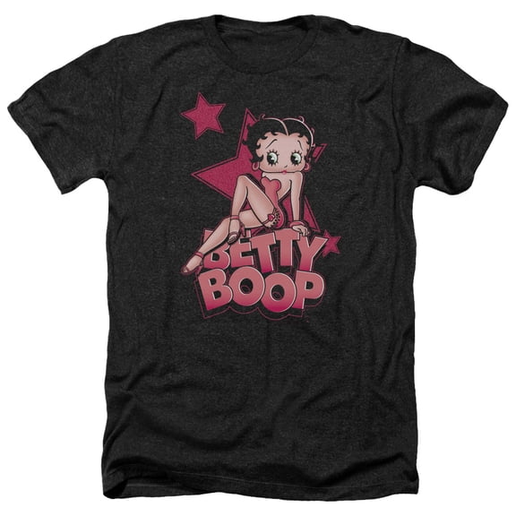 Betty Boop - Sexy Star - Heather Short Sleeve Shirt - XX-Large