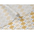 thumbnail image 5 of oneOone Velvet Yellow Fabric Argyle Check Diy Clothing Quilting Fabric Print Fabric By Yard 58 Inch Wide, 5 of 5