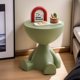 thumbnail image 3 of Mesa auxiliar para sofá de dormitorio pequeño, estante móvil, Mini mesa para balcón, mesita de noche, estante para mesa de centro, 3 of 4
